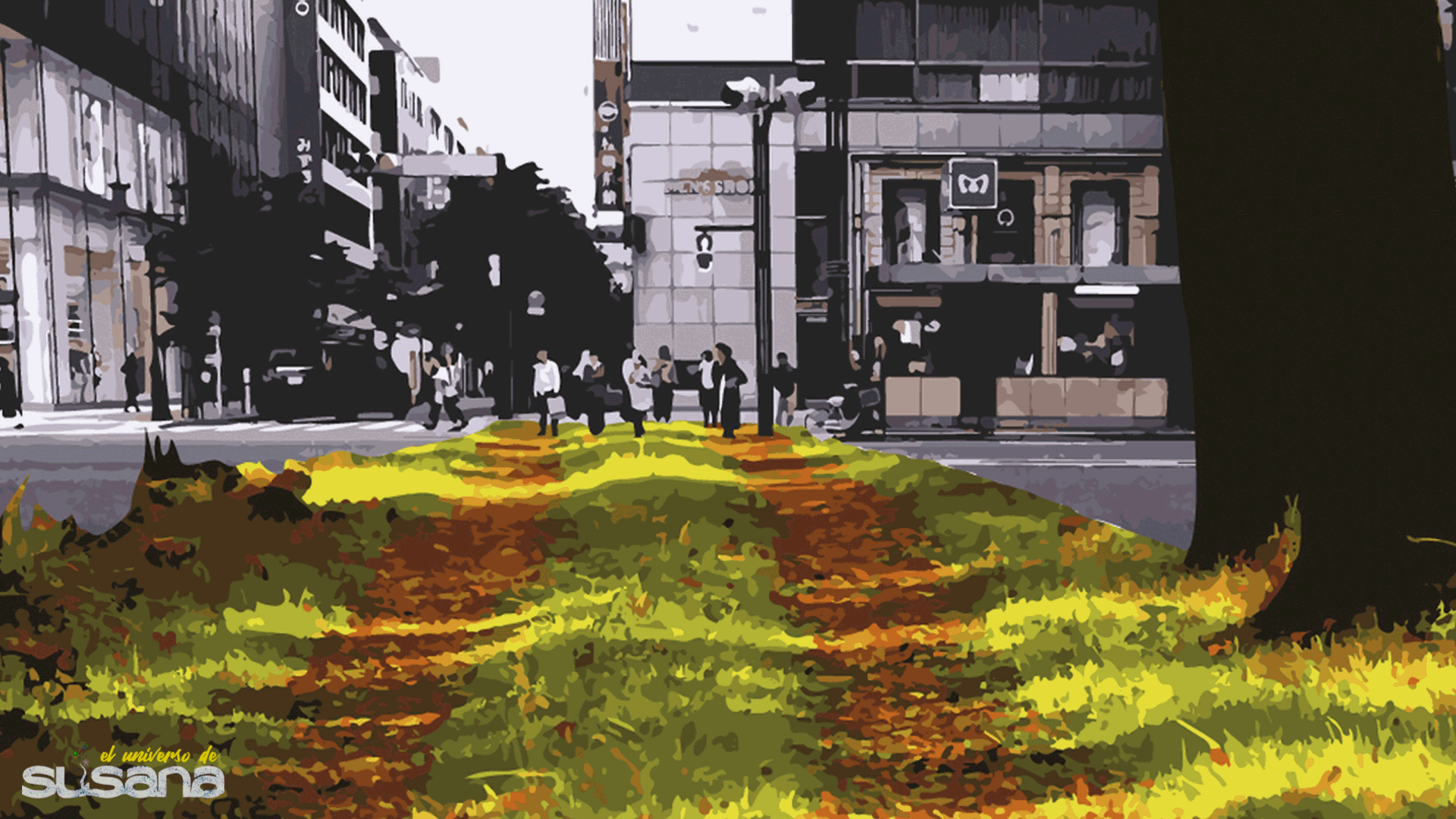 Montaje de Susana: La Calle Verde