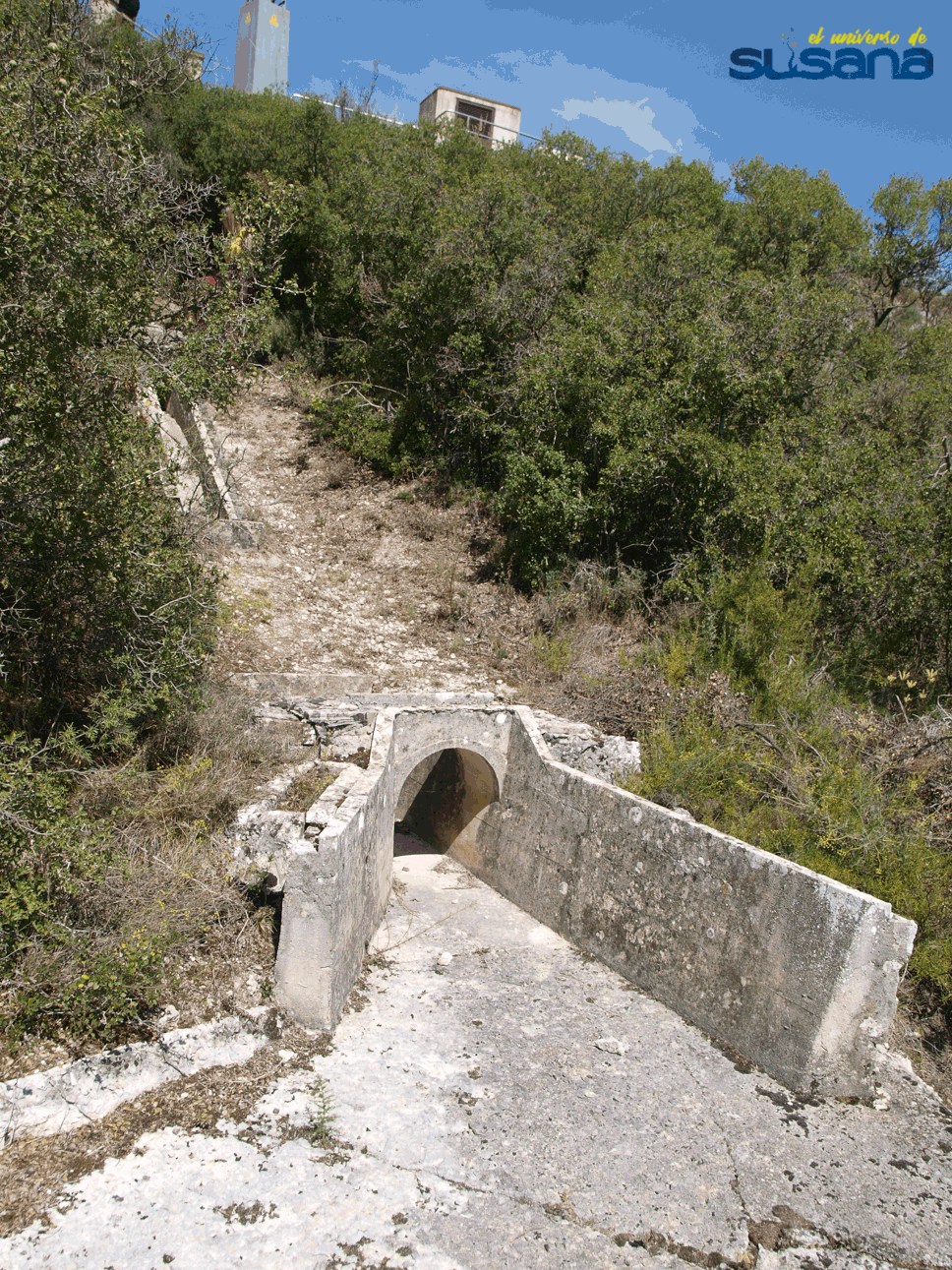 Maqueta de la presa de Alloz